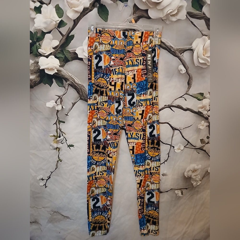 New Mix Vibrant Graphic Leggings
